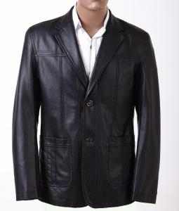  Plus Size, Luxury and Designer, Black and Classic Western Urban Mens Leather Suits Manufactures