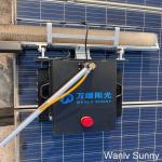 24V Smart Solar Panel Cleaning Robot with Remote Control and 1.1 Meter Rolling