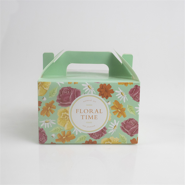 Takeaway cake box packaging with clear window cake disposable box packaging dessert box muffin box packaging