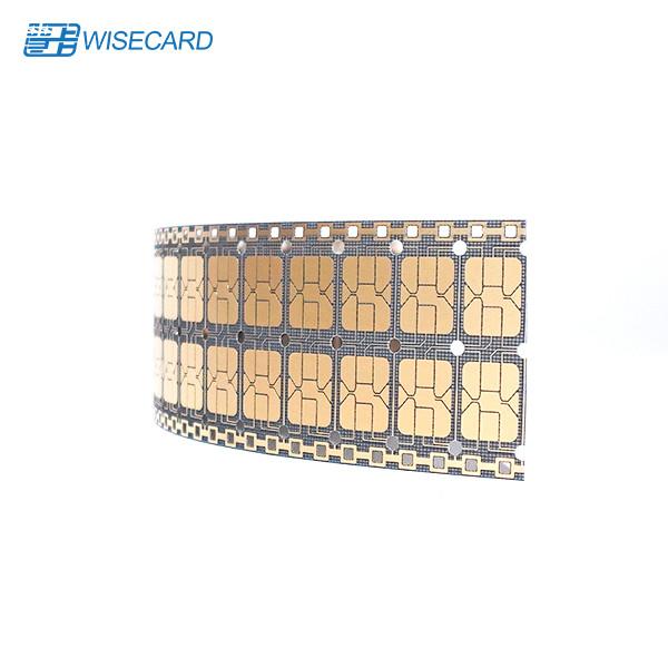 152KB EEPROM Custom Rfid Cards Smart Card Chip With 32-Bit CPU And Integrated