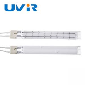  1500W Twin Tube Infrared Lamps , Ceramic Coating Short Wave Ir Heater Manufactures