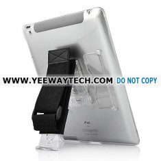 Transformers - iPad 2 Hand Strap Shield Case with 360° Rotating Detachable