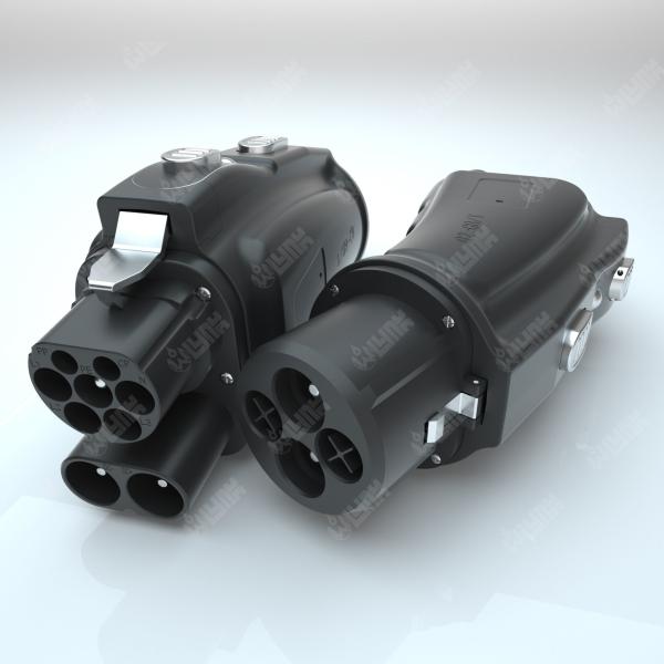 Quality Custom 250A CCS2 to CHAdeMO Adapter DC Fast CCS2 to CHAdeMO Adapter for sale