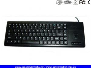 China Black ABS Plastic Keyboard Laser - Etched With Magnetic Strip Reader on sale