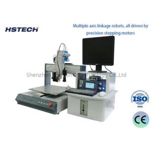 Automatic Dual Workbenches Single Head Desktop Soldering Robot With Automatic