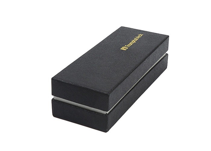  Paper Material Cardboard Pen Boxes Silk Screen Logo Style Embossing Printing Handling Manufactures