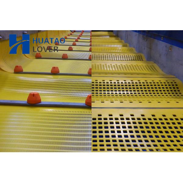 Customized Durable Polyurethane Flip Flow Screen Panel with 3x10mm Aperture for Vibrating Screens