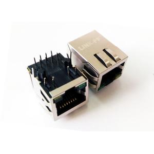  Right Angle Shielded RJSBE5381C1 8P8C Modular Jack With LEDs Manufactures