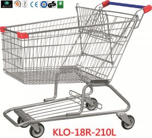  210 Litre Grocery Shopping Trolley With Zinc Or E - Coating With Color Powder Coating Manufactures