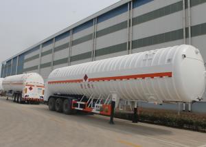  53m3 Volume LNG Tank Truck Trailer / Liquid Natural Gas Tank Semi Trailer Manufactures
