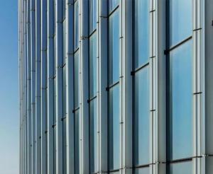  Fashion design Low-E glass building facades double glazed glass curtain wall Manufactures