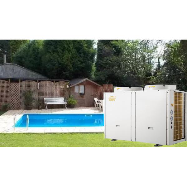 Smart WiFi-Enabled Swimming Pool Heat Pump System Remote Control Via App High COP Low Noise For Indoor / Outdoor Pools & Spa Heating