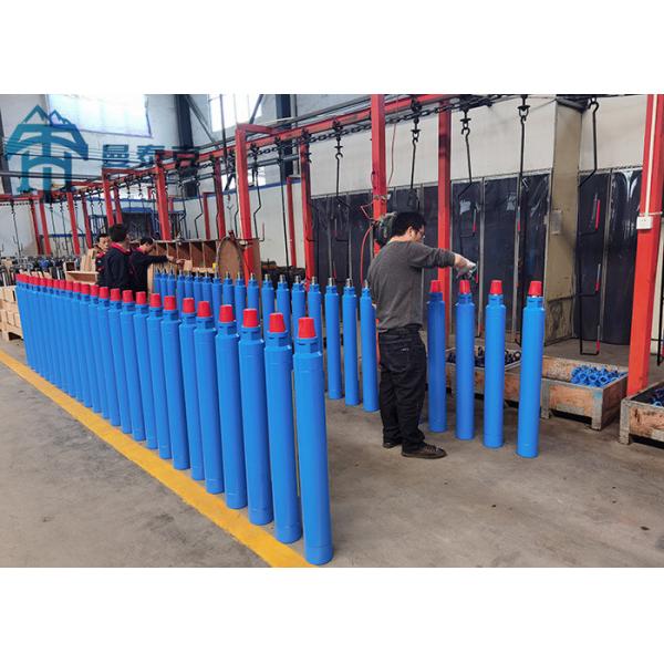 DHD340 DTH Hammer with 8-14 M3/Min Air Consumption and API 2 3/8 Reg Pin Thread