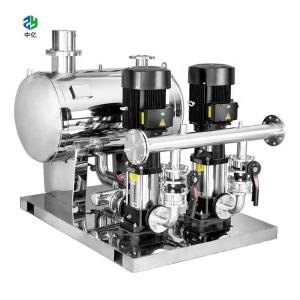  Frequency Booster Water Pump vertical multistage centrifugal Booster Water Supply Pump Set Manufactures