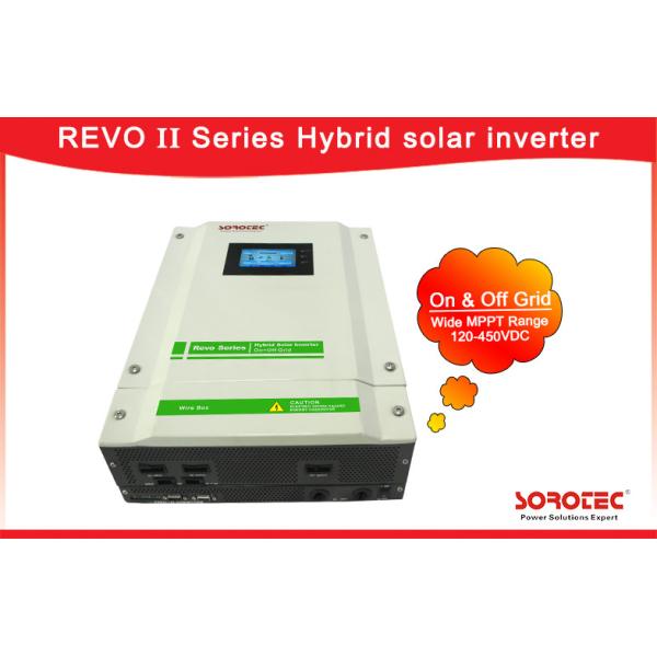 Quality High Conversion Efficiency MPPT Solar Inverter Structure With Dust Filter for sale