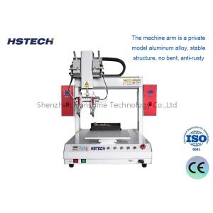 4 Axis Soldering Machine with Manual Programming High Precision X/Y/Z/R Rotation