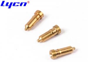  Custom PCB Gold Plated Connector Pins Female Brass For Screw Machine Manufactures