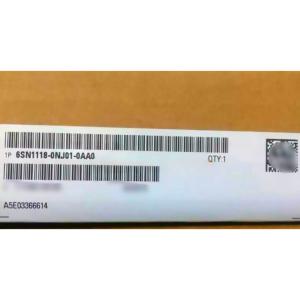  SIEMENS 6SN1118-0NJ01-0AA0 U HR 1-AXIS CONTROL UNIT RESOLVER SPEED/TORQUE SETPOINT EXPANDABLE BY OPTIONS Manufactures