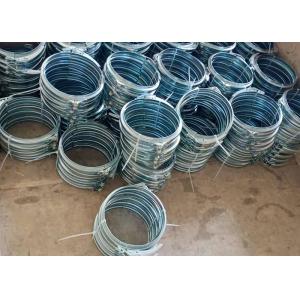 China Dust Collection System Quick Release Pipe Clamp Rapid Pull Ring Edge Locking on sale