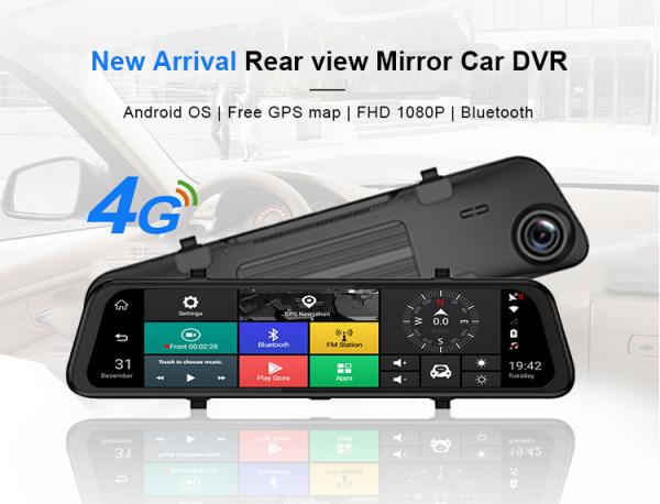 Quality 4G Front And Back ADAS 1080P Streaming Media Dual Lens Dash Cam for sale