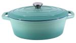 Rust Proof Enamel Coating Cast Iron Braiser With Lid