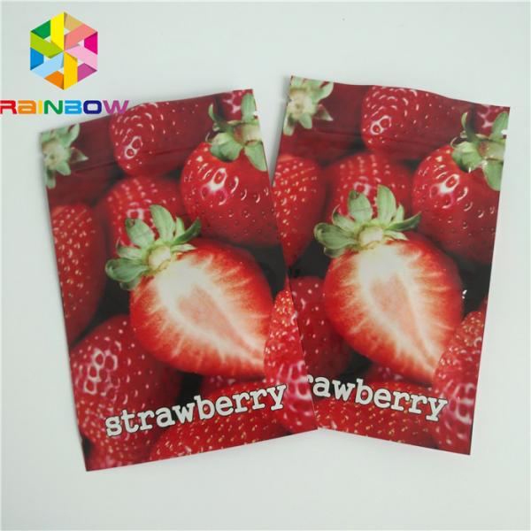Quality Three Side Heat Seal Packaging Bags Small Size Mylar Moisture Barrier For Cotton Candy for sale