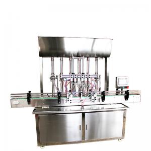  6 Head Automatic Filling And Capping Machine Cosmetic Cream Body Lotion Paste Filling Capping And Labeling Machine Manufactures