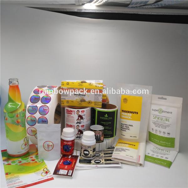 Adhesive Waterproof 3D Shrink Sleeve Labels