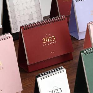  Custom Printing Wholesale Flip Desk Table Calendar 365 Calender 2023 Manufactures
