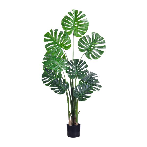 Quality 4ft 5.3ft 6ft Realistic Artificial Monstera Plant​ For Home And Office Decoration Custom Sizes Available for sale