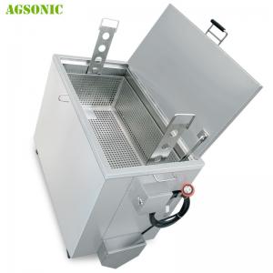  Double Walled Insulated Stainless Steel Kitchen Soak Tank 168L For Oven Pan Cleaning Small / Medium Tank Manufactures