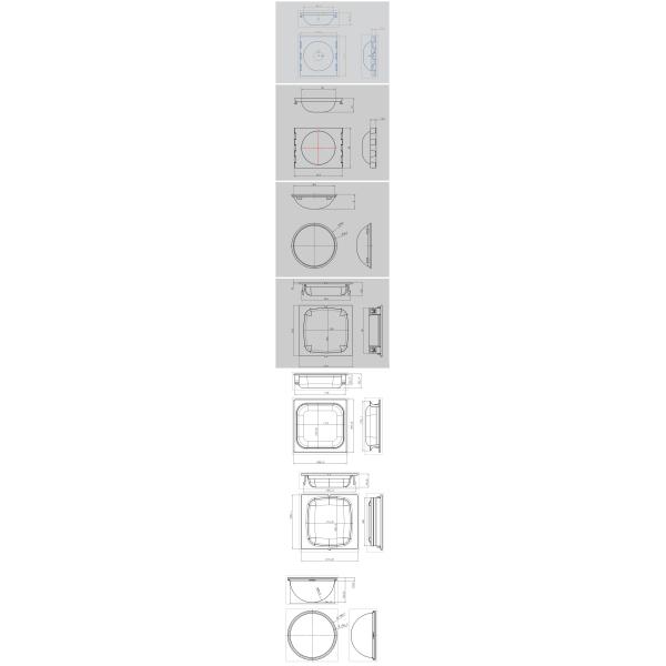 Outer Diameter 200mm Round Proofer Cups, Prover Cups, Dough Pockets, Proofer Baskets, Muffin Cups for Pizza Tray Hole 190mm