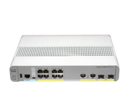 Quality WS-C3560CX-8TC-S  8-Port Compact Switch Layer 3 - 8 X 10/100/1000 Ethernet Ports  2 SFP&2GE Uplinks- Data IP Base for sale