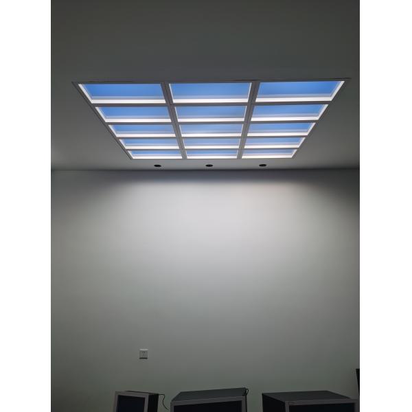 Quality 2x2ft Dynamic LED Skylight Panel 150W Full Spectrum 2100–7500K App and Remote Control Ready for sale