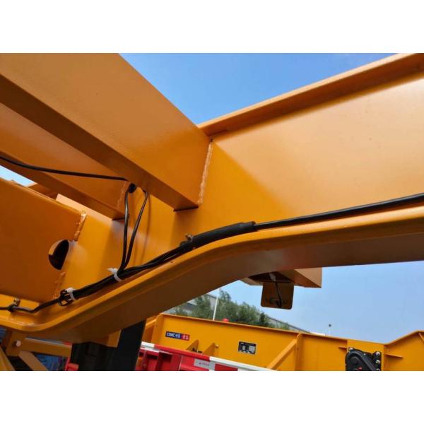 sinotruk 20ft container flatbed trailer