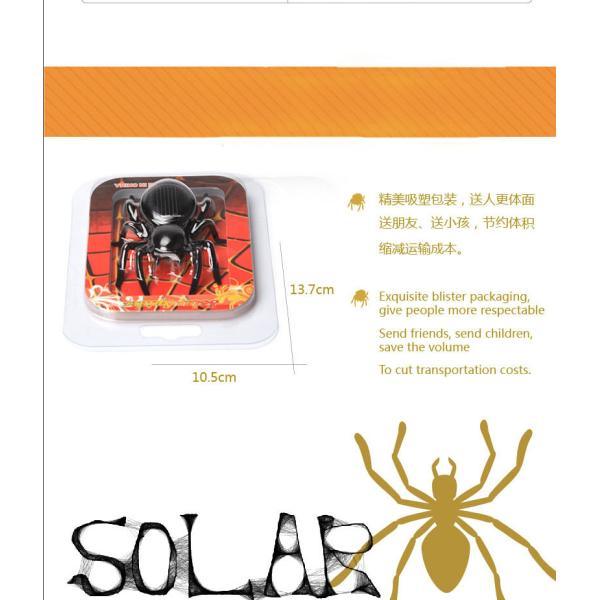 Customizable Solar Powered Spiders Educational Toys Eco Friendly