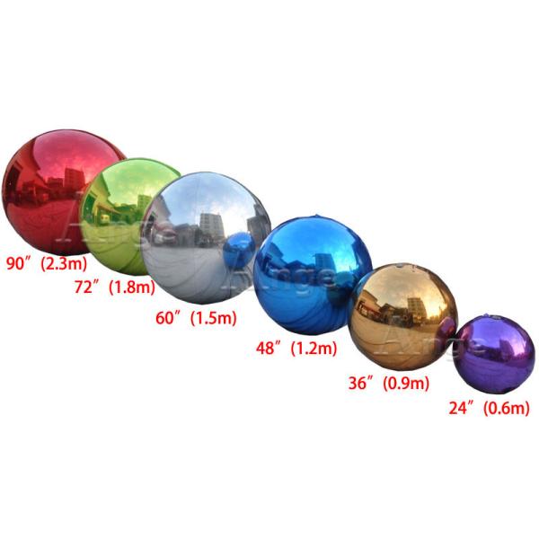 0.8m Inflatable Mirror Balloon CE Decorative