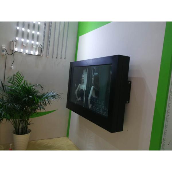 High Resolution Outdoor Lcd Display Kiosk , Wall Mounted Digital Poster Screen