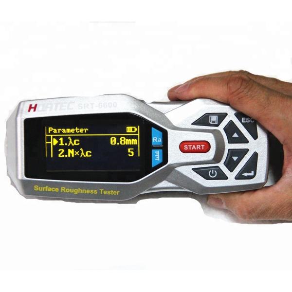 14 Parameters Portable Surface Roughness Tester With 128 X 64 OLED Dot Matrix