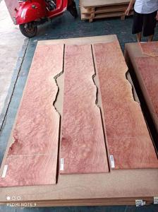  Interior Door Redwood Burl Veneer 200mm Rotary Cut Wood Veneer Manufactures