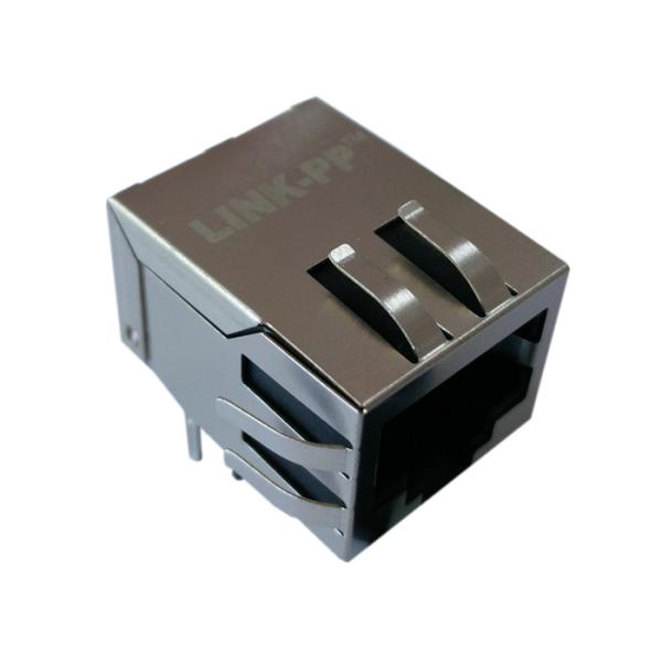 Quality ARJ11B-MASAM-MU2 RJ45 Modular Jack Ethernet PCB 8pin Rj45 connector Shield for sale