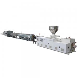  PVC Pipe Making Machine / Plastic Pipe Extrusion Line 200 - 400mm Manufactures