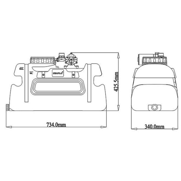 COOLRAIN electric Sprayer SFSP-50