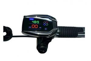  GPS LCD E Bike Thumb Throttle No Protocol Request With Speed Power And Time Manufactures
