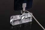 COMER tablets acrylic Desktop Stand with alarm controller display system