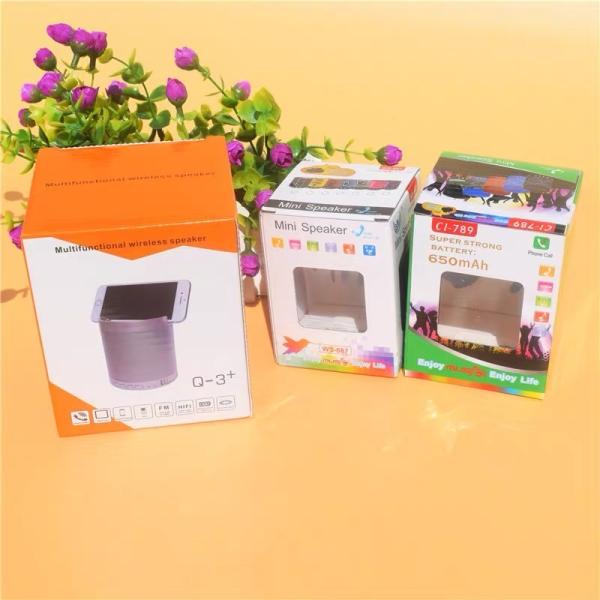 Quality Custom Printed Speaker Packaging Box With Protective Foam Insert Eco-Friendly for sale