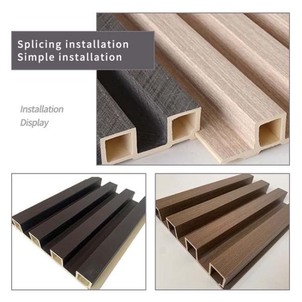 Indoor WPC Decorative Interior Panel WPC Wall Decoration Material