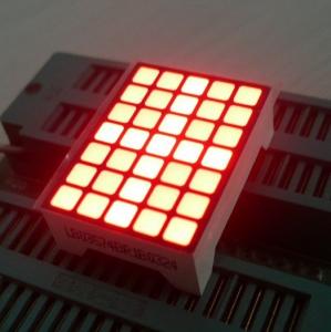China Ultra Red Dot Matrix Led Display 5x7  22 x 30 x 10 mm For Lift Position on sale