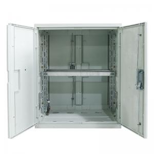  GRP SMC Fiberglass Enclosure Box DMC Distribution UV Resistant With Locks Manufactures
