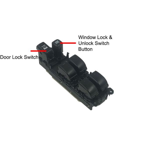Left Side Toyota Power Window Switch 84040-60052 High Sensitivity ABS Material